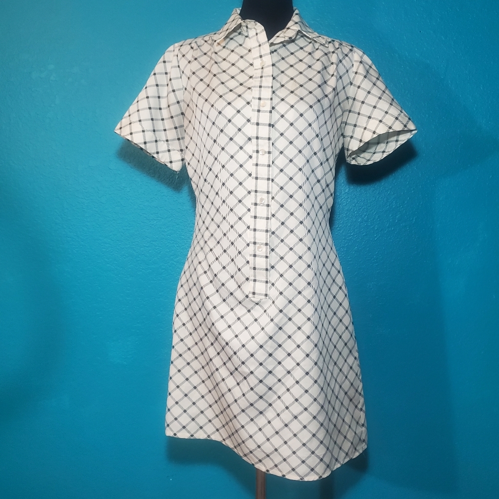 Vintage Pierre Balmain Button up Dress